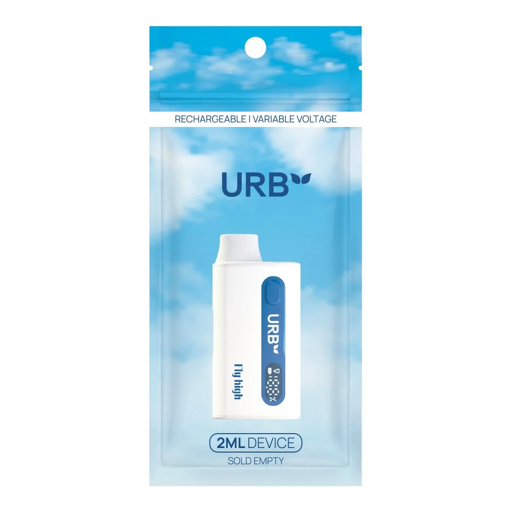 URB Fillable THC Vape Device (2ML) – Variable Voltage Pen for Gasline