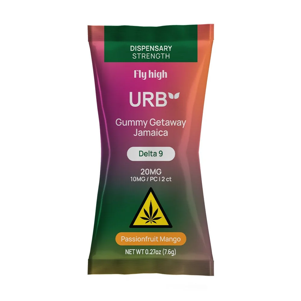 URB Delta 9 Gummies Sampler – URB Gummy Getaway Jamaica Sampler photo 2