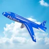 URB Inflatable Airplane – URB Sky High Inflatable Airplane – 20" or 40" Pool Float with Mini Pump