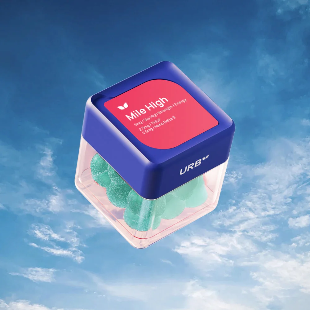URB Mile High Skybites – Nano Delta 9 + THCP Gummies