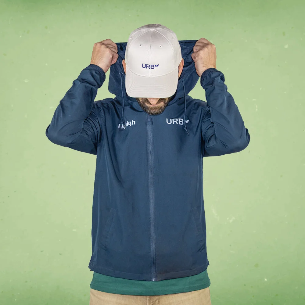 URB Stealth Blue Windbreaker – URB Stealth Blue Windbreaker photo 2