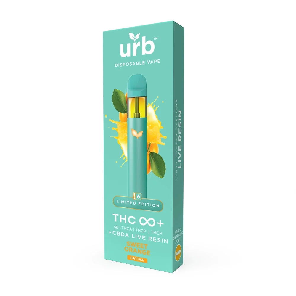 URB THC Infinity Disposable – URB THC Infinity+ Disposable (3ML) photo 2