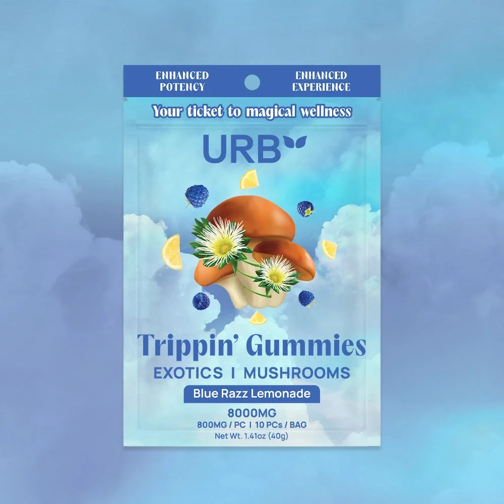 URB Trippin' Gummies – Functional Mushroom & Botanical Gummies URB Trippin Gummies – URB Trippin' Gummies – Functional Mushroom & Botanical Gummies